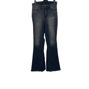 Buckle Black Fit .75 Flare Black Distressed Jeans 27 x 32